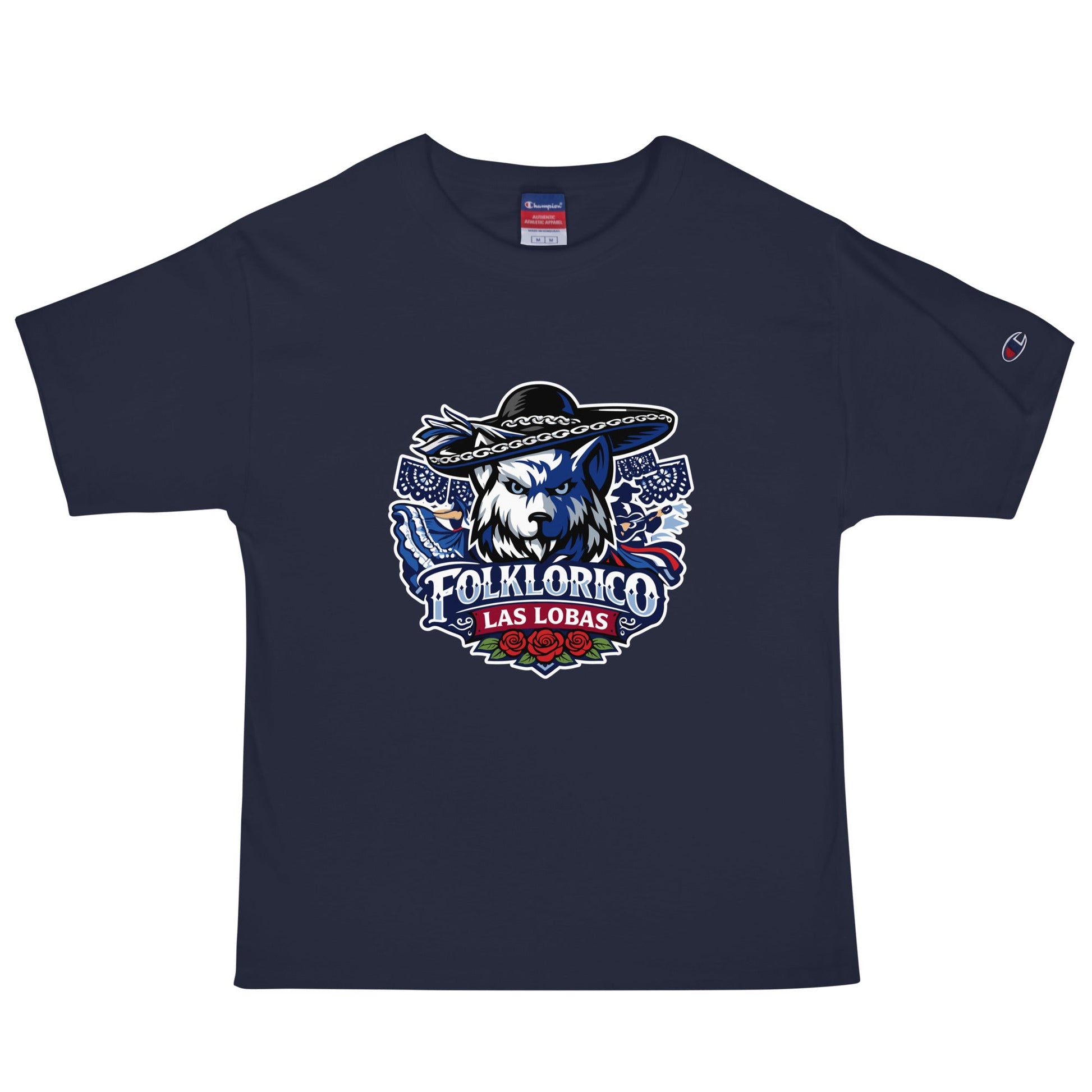 Signature | Champion T-Shirt | Los Lobitos | Las Lobas Logo