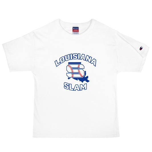 Signature | Champion T-Shirt | Louisiana Slam Baseball | Emblem Logo