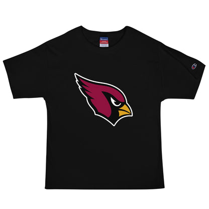 Signature | Champion T-Shirt | Lowell W Lacrosse | Redwing Mascot Logo