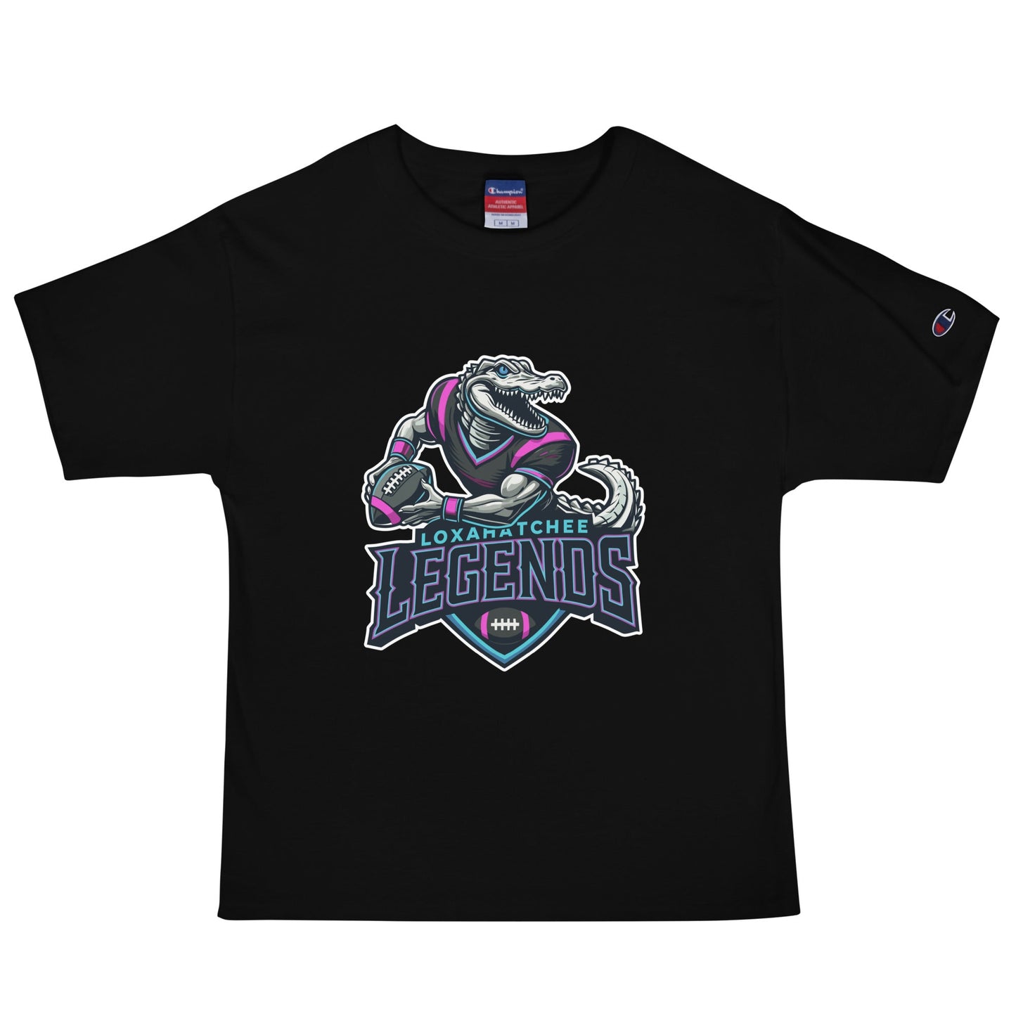Signature | Champion T-Shirt | Lox Legends | Gator Logo