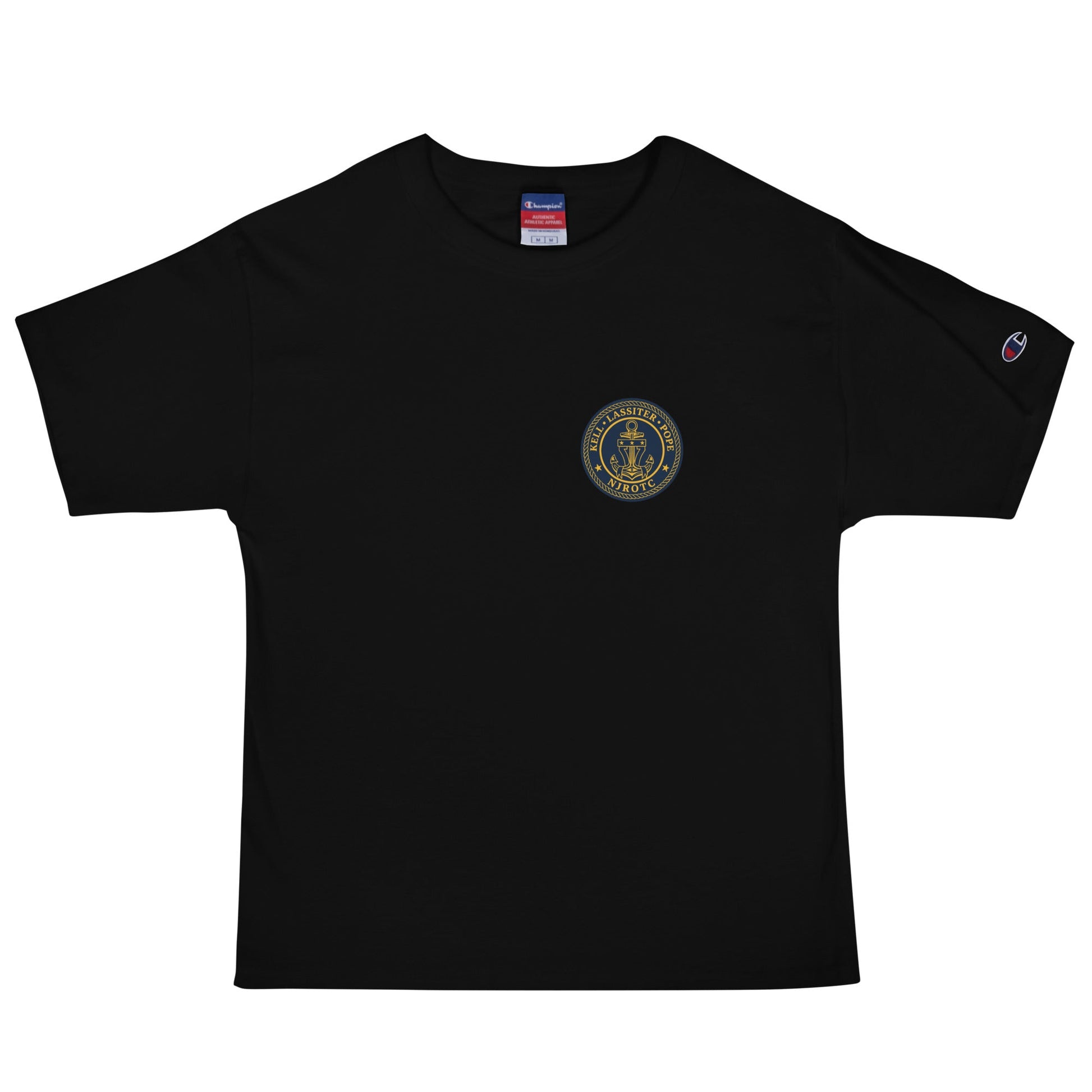Signature | Champion T-Shirt | LPK NJROTC | Emblem Logo