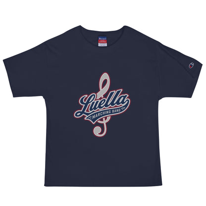 Signature | Champion T-Shirt | Luella High School Marching Band | Crest Logo