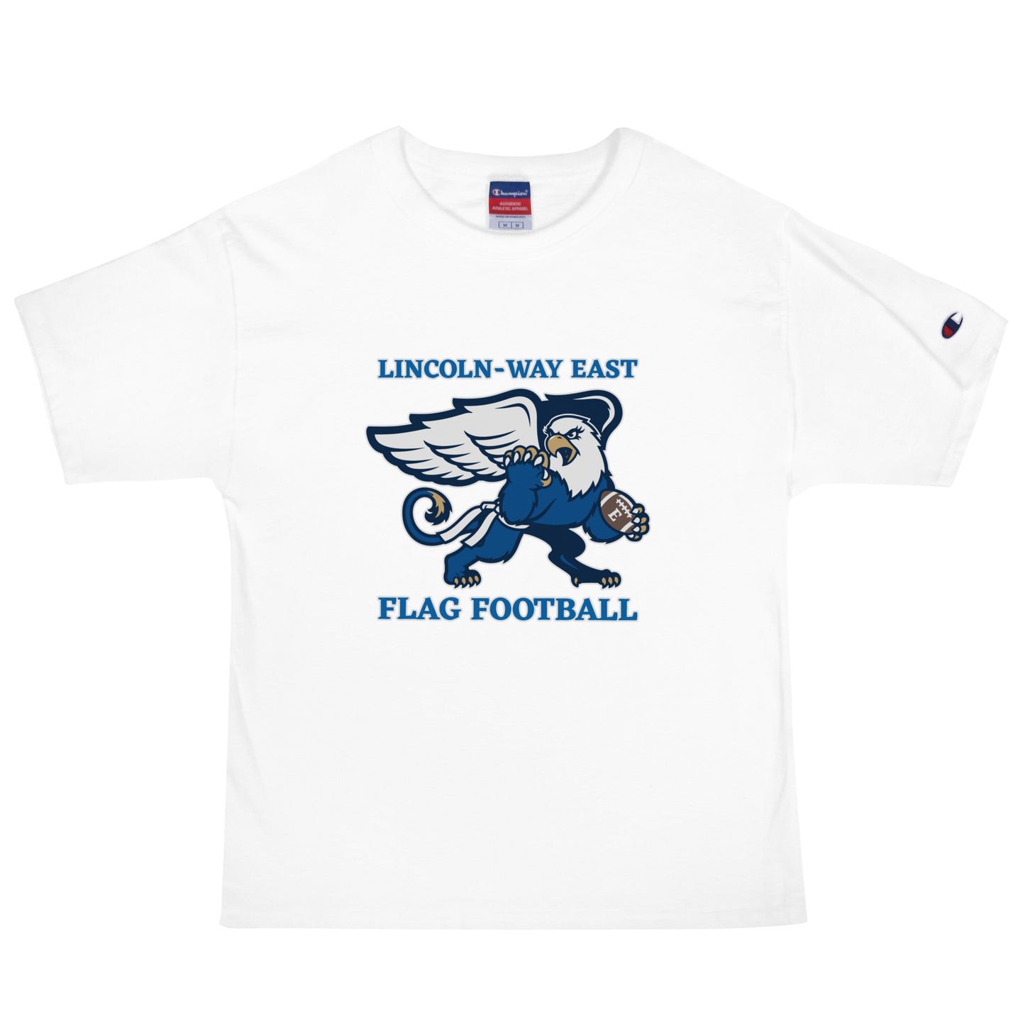Signature | Champion T-Shirt | LWE Flag Football | Crest Logo