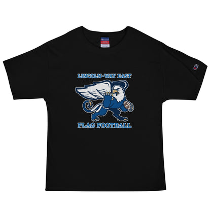 Signature | Champion T-Shirt | LWE Flag Football | Crest Logo