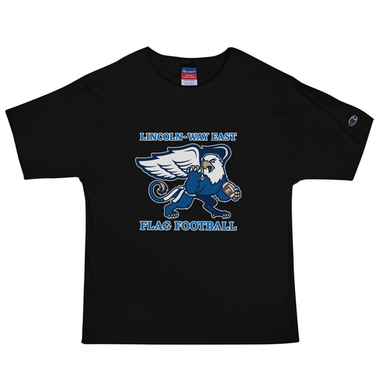 Signature | Champion T-Shirt | LWE Flag Football | Crest Logo