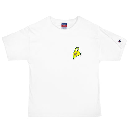 Signature | Champion T-Shirt | Maine Soccer Development | Pocket Logo