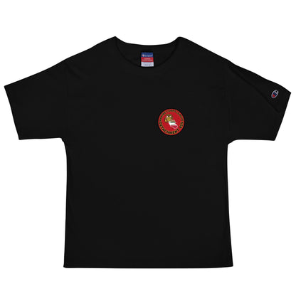 Signature | Champion T-Shirt | Marine Corps League kings County Det 455 | Badge Logo