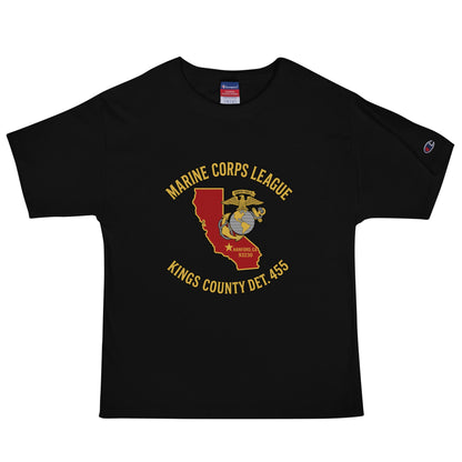 Signature | Champion T-Shirt | Marine Corps League kings County Det 455 | Crest Logo