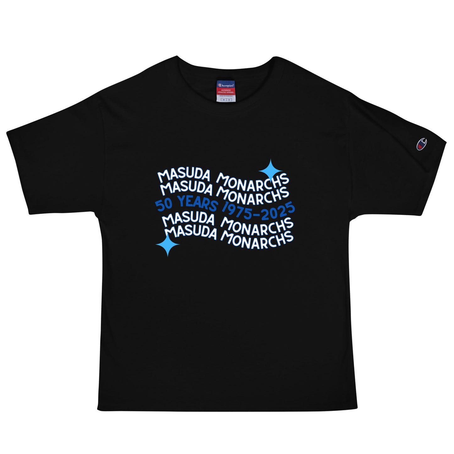 Signature | Champion T-Shirt | Masuda Middle School | 50 Years Logo