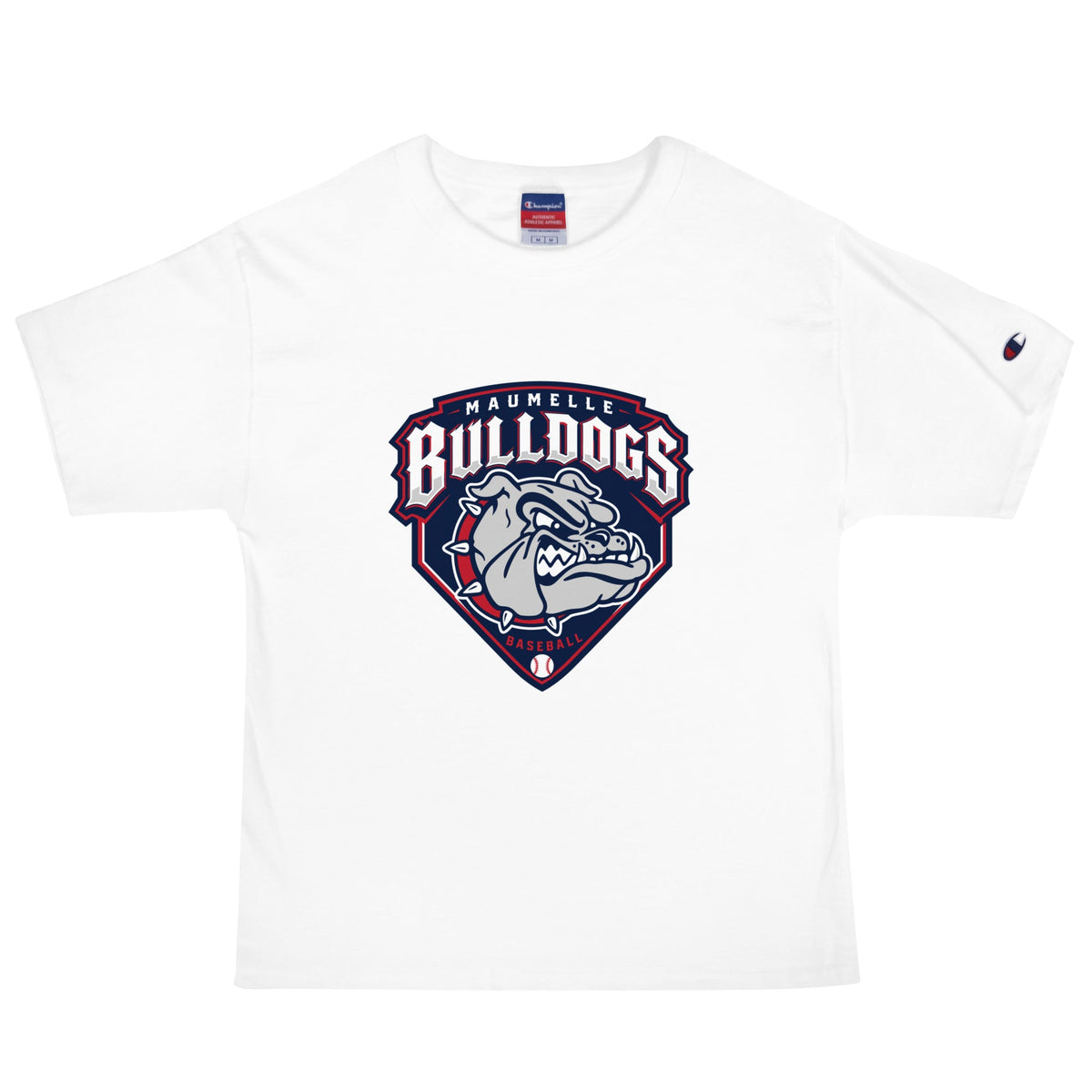 Signature | Champion T-Shirt | Maumelle Bulldogs 2035 | Shield Logo