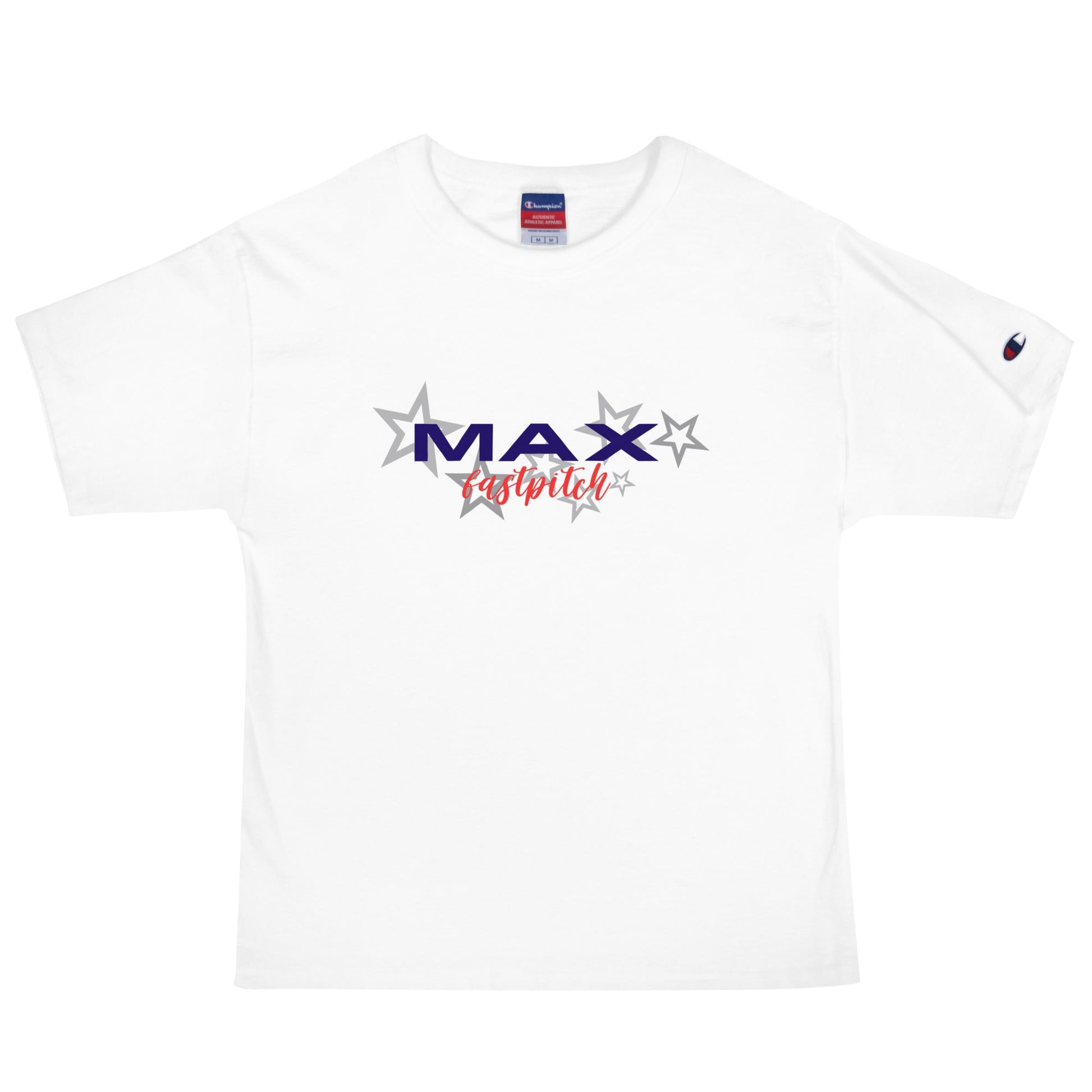 Signature | Champion T-Shirt | MAX Fastpitch | Stars Logo