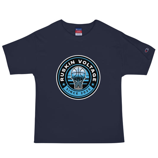 Signature | Champion T-Shirt | Maximum Voltage Athletics District | Hoop Crest Logo