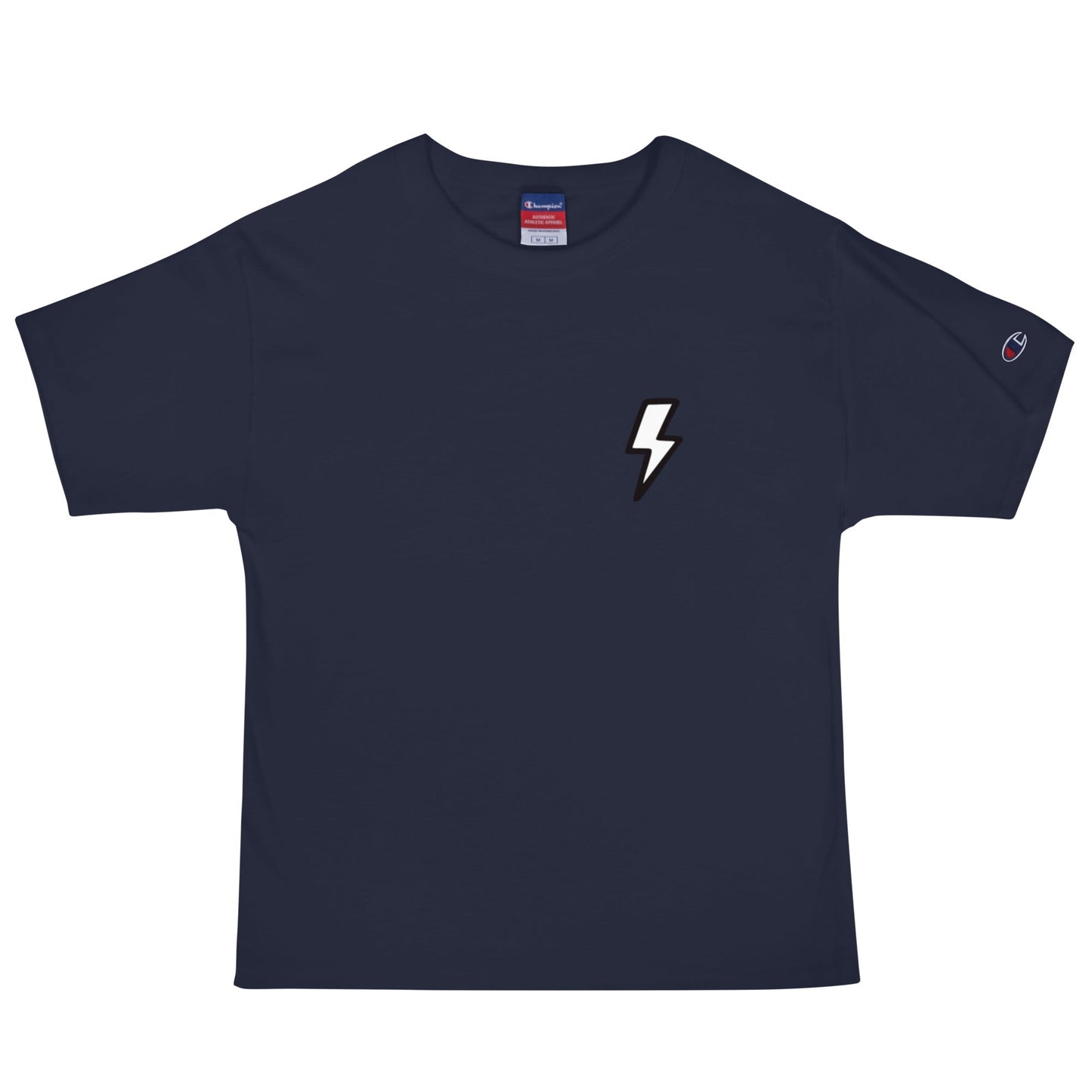 Signature | Champion T-Shirt | Maximum Voltage Athletics District | Titan Thunder Logo