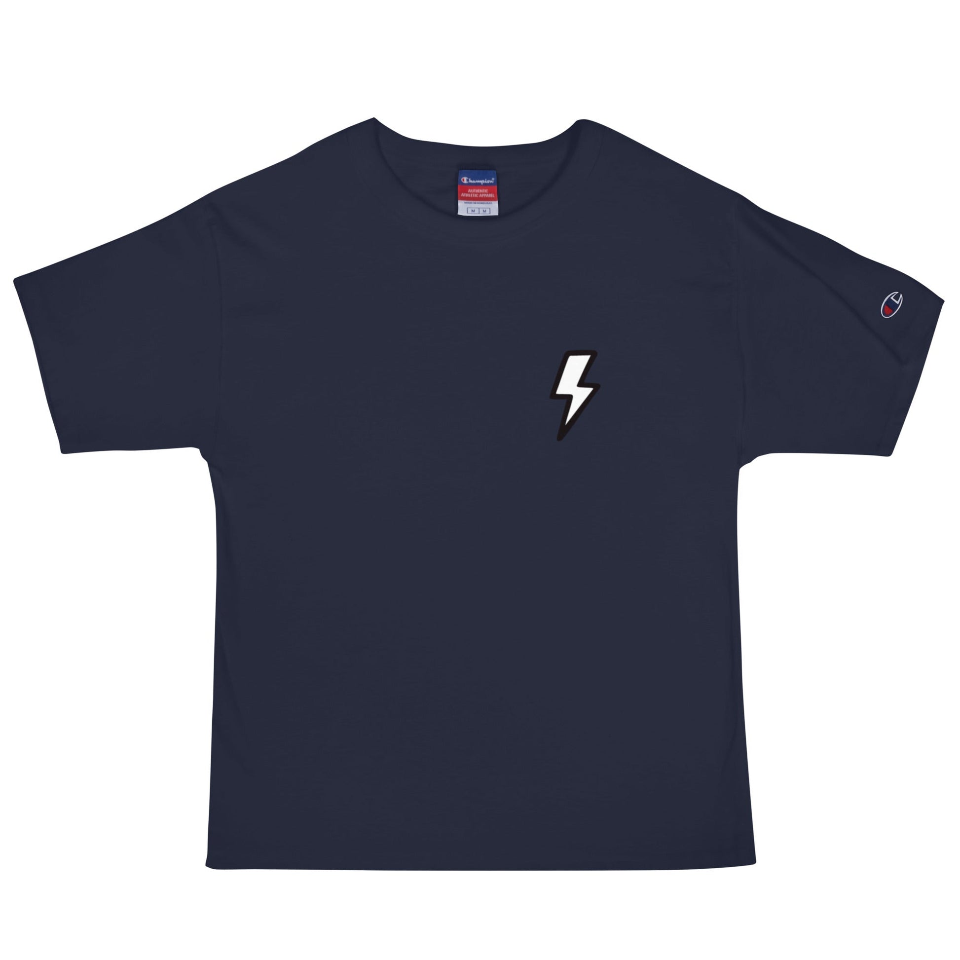 Signature | Champion T-Shirt | Maximum Voltage Athletics District | Titan Thunder Logo