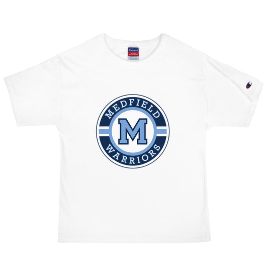 Signature | Champion T-Shirt | Medfield Softball | Badge Logo