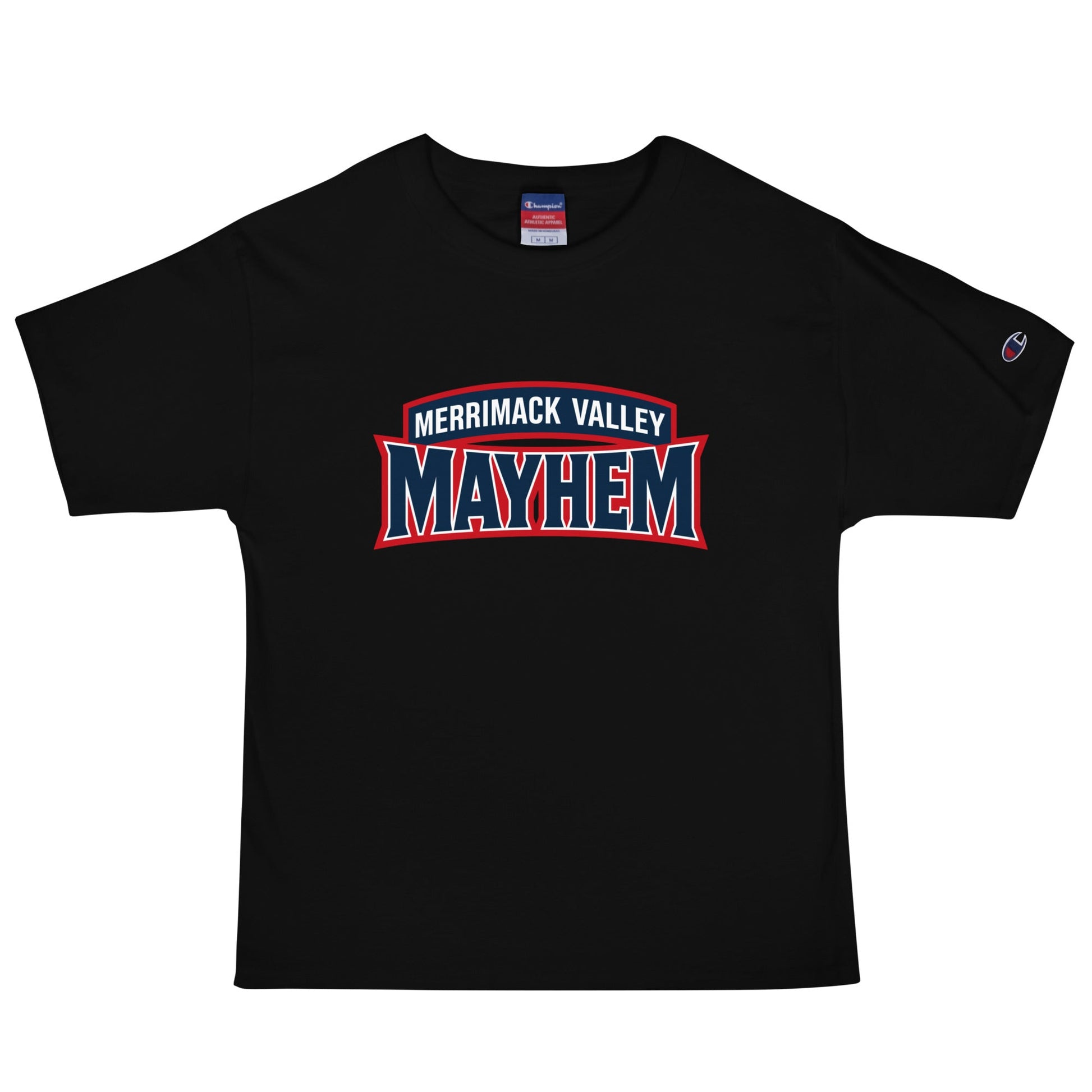 Signature | Champion T-Shirt | Merrimack Valley Mayhem | Script Logo