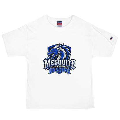 Signature | Champion T-Shirt | Mesquite High School | Emblem Logo