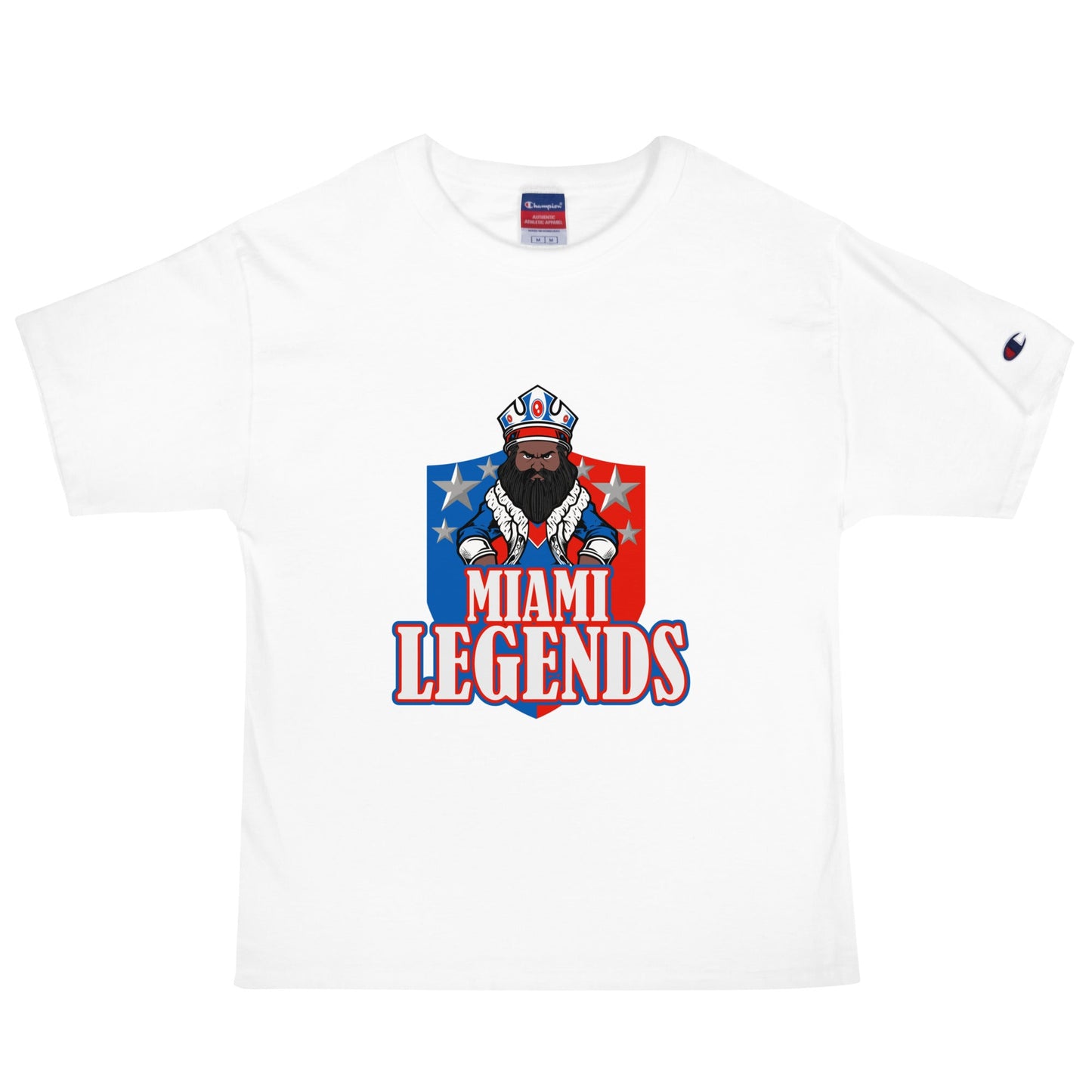 Signature | Champion T-Shirt | Miami Legends Football | King Shield Logo