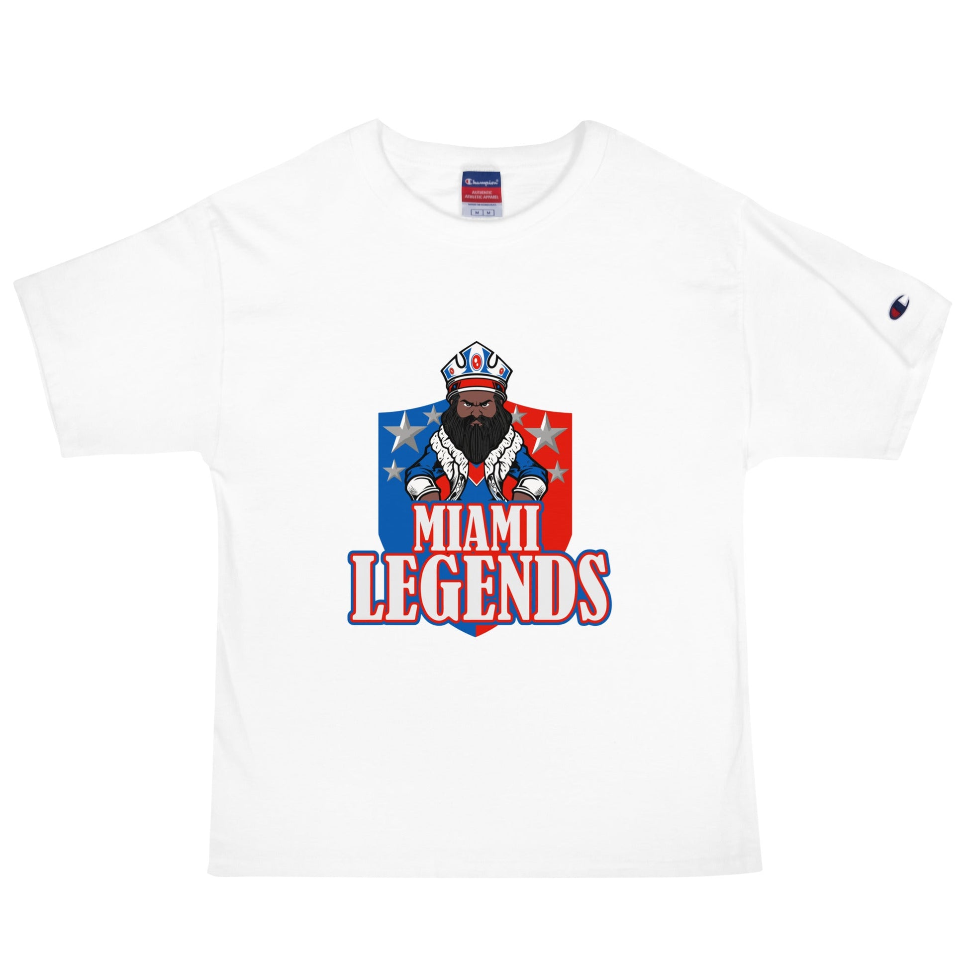 Signature | Champion T-Shirt | Miami Legends Football | King Shield Logo