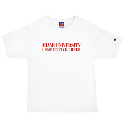 Signature | Champion T-Shirt | Miami University Competitive Cheer Team