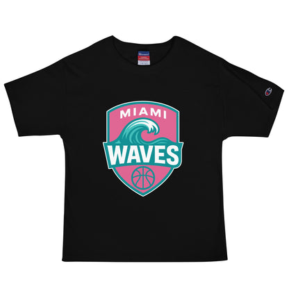 Signature | Champion T-Shirt | Miami Waves | Shield Logo