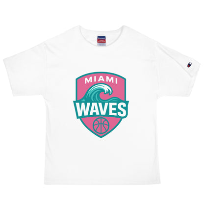 Signature | Champion T-Shirt | Miami Waves | Shield Logo