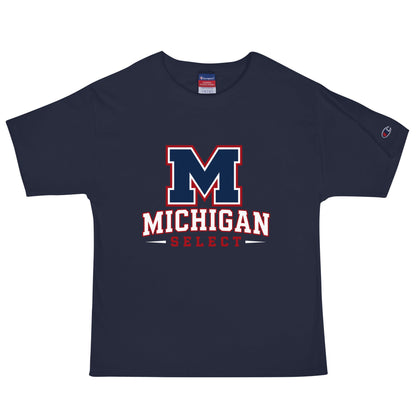 Signature | Champion T-Shirt | Michigan Select Baseball | Emblem Logo