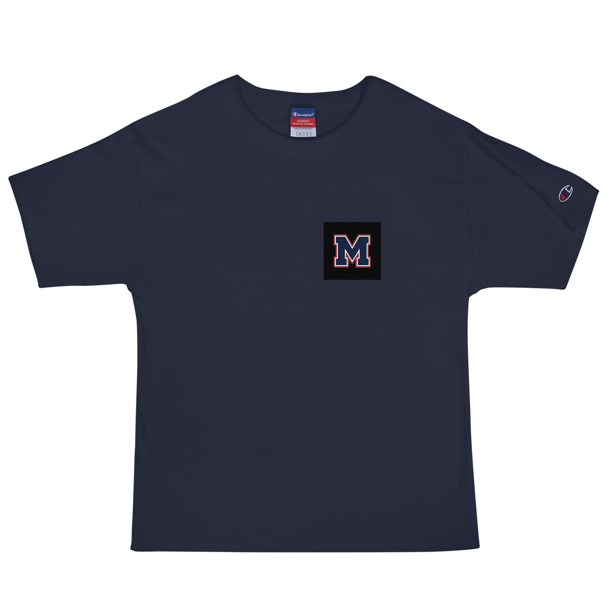 Signature | Champion T-Shirt | Michigan Select Baseball | M Lettermark Logo