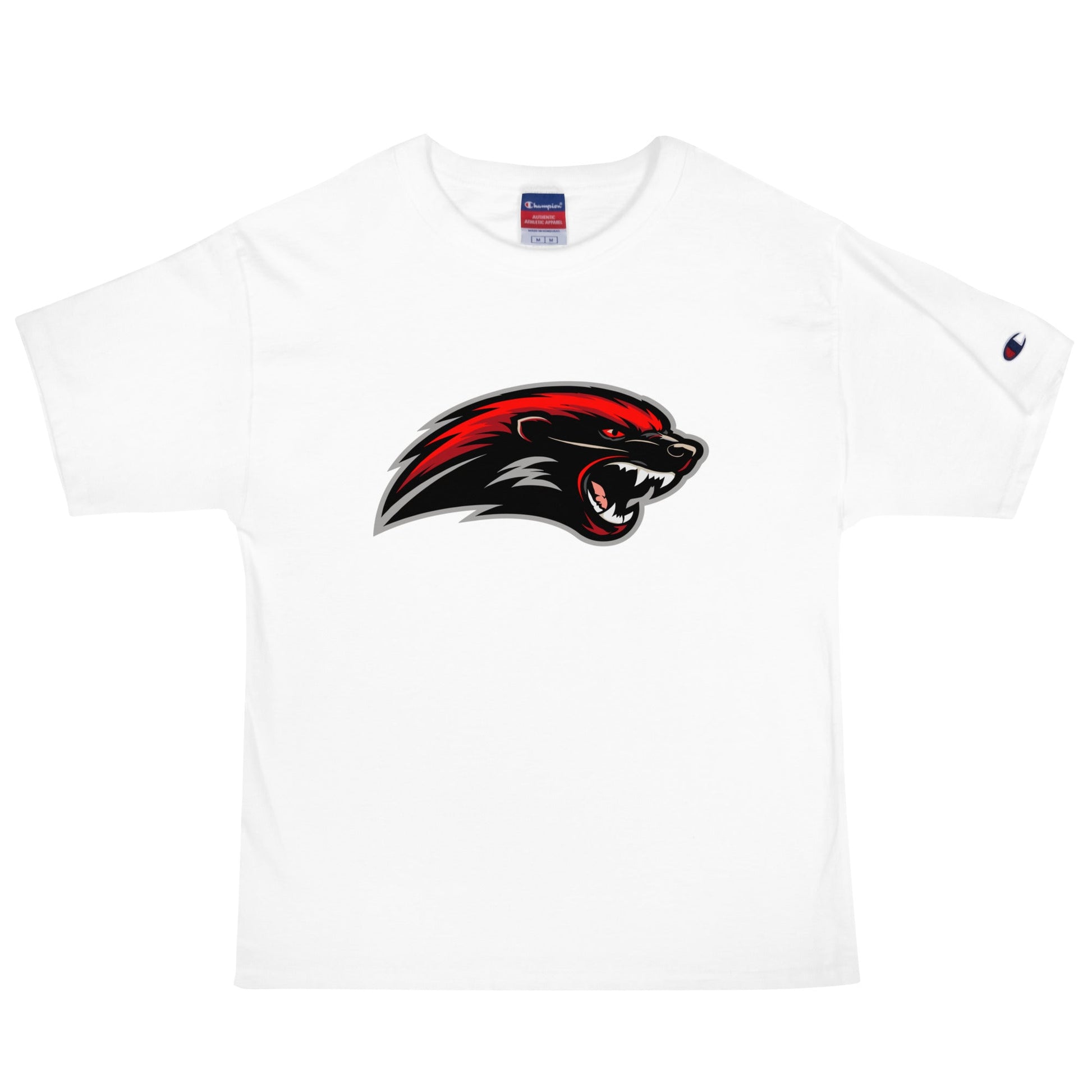Signature | Champion T-Shirt | Midwest Badgers | Emblem Logo