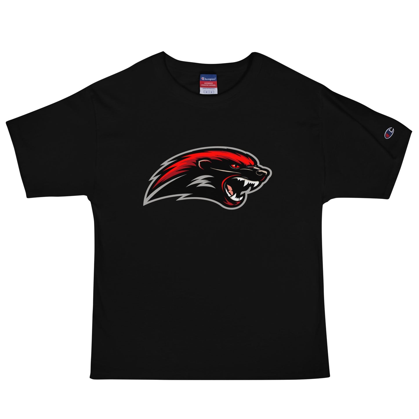Signature | Champion T-Shirt | Midwest Badgers | Emblem Logo