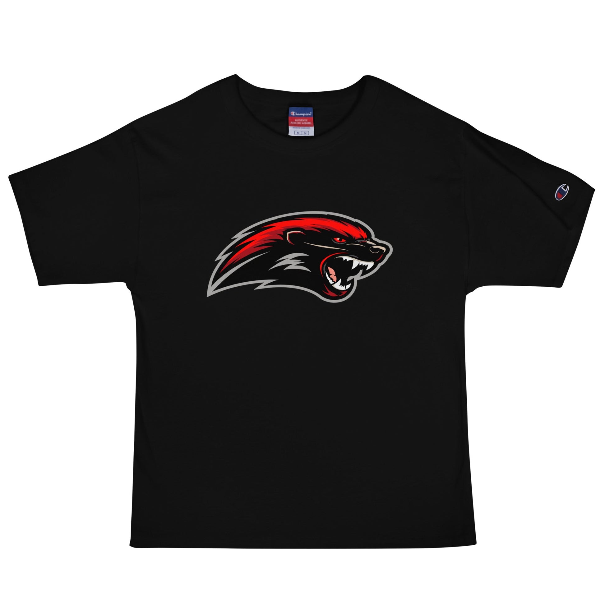 Signature | Champion T-Shirt | Midwest Badgers | Emblem Logo