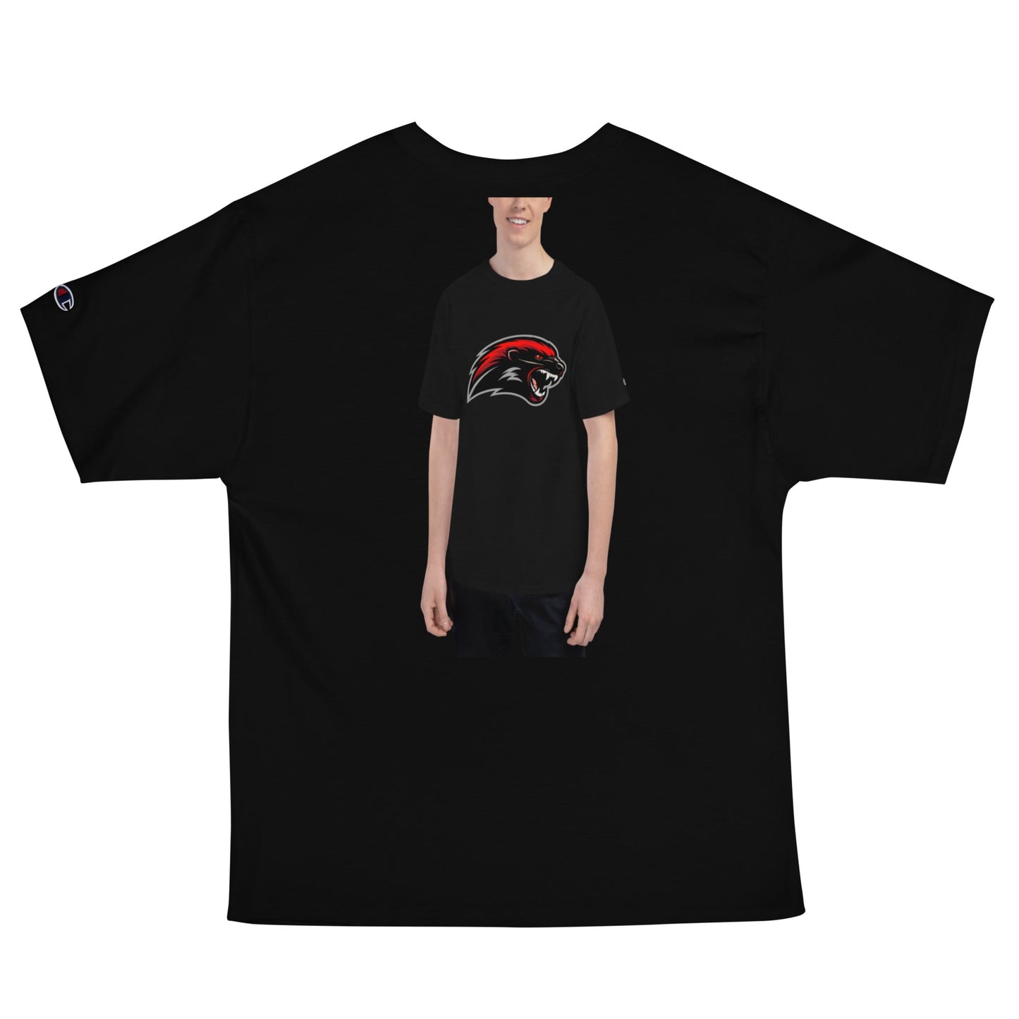 Signature | Champion T-Shirt | Midwest Badgers | Emblem Logo