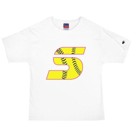Signature | Champion T-Shirt | Midwest Swing Softball | Classic Logo