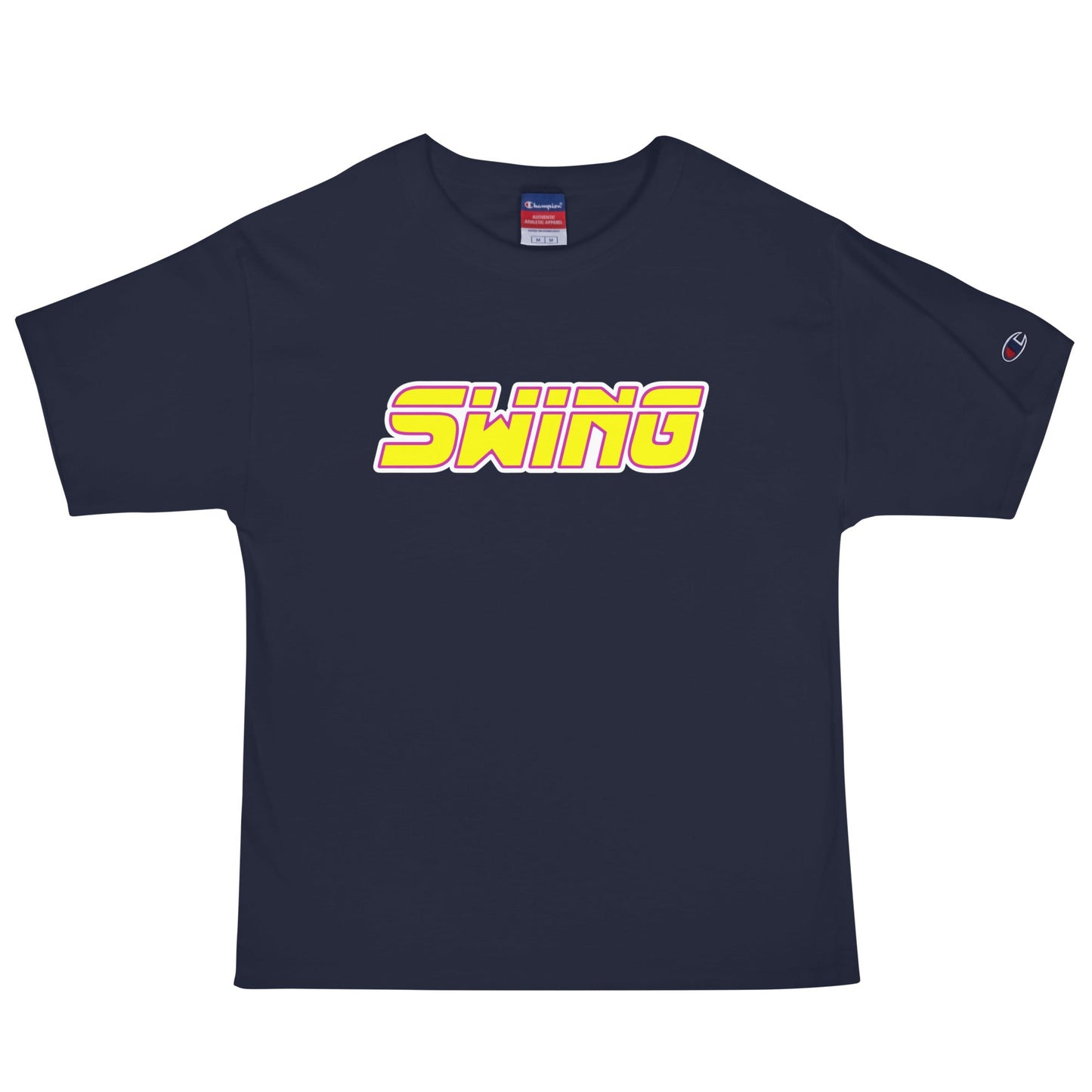 Signature | Champion T-Shirt | Midwest Swing Softball | Mark Logo