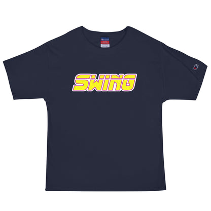 Signature | Champion T-Shirt | Midwest Swing Softball | Mark Logo