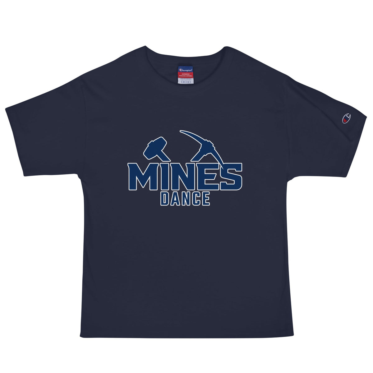 Signature | Champion T-Shirt | Mines Dance Team | Vanguard Logo