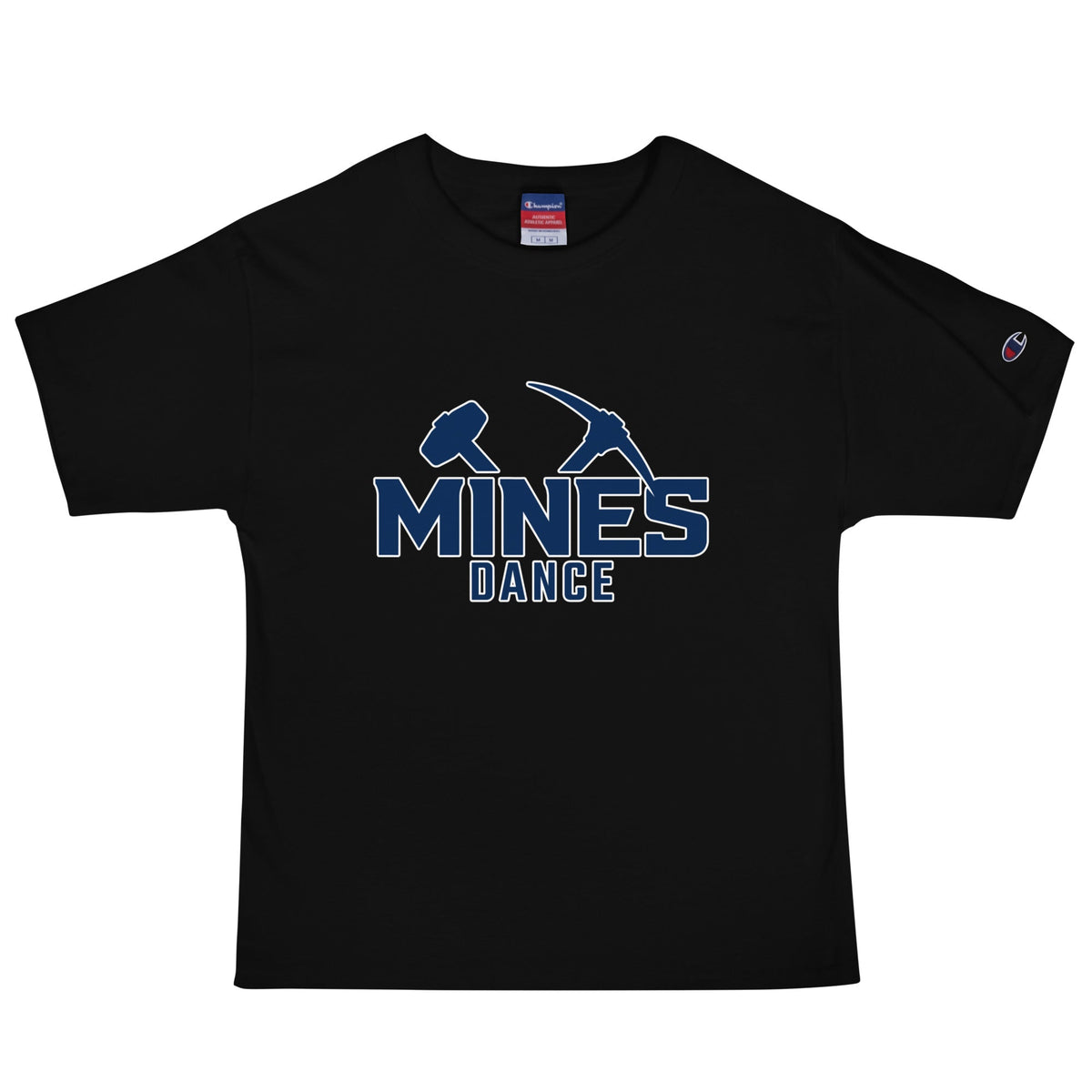 Signature | Champion T-Shirt | Mines Dance Team | Vanguard Logo