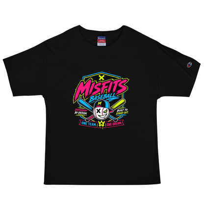 Signature | Champion T-Shirt | Misfits Baseball | Valor Logo