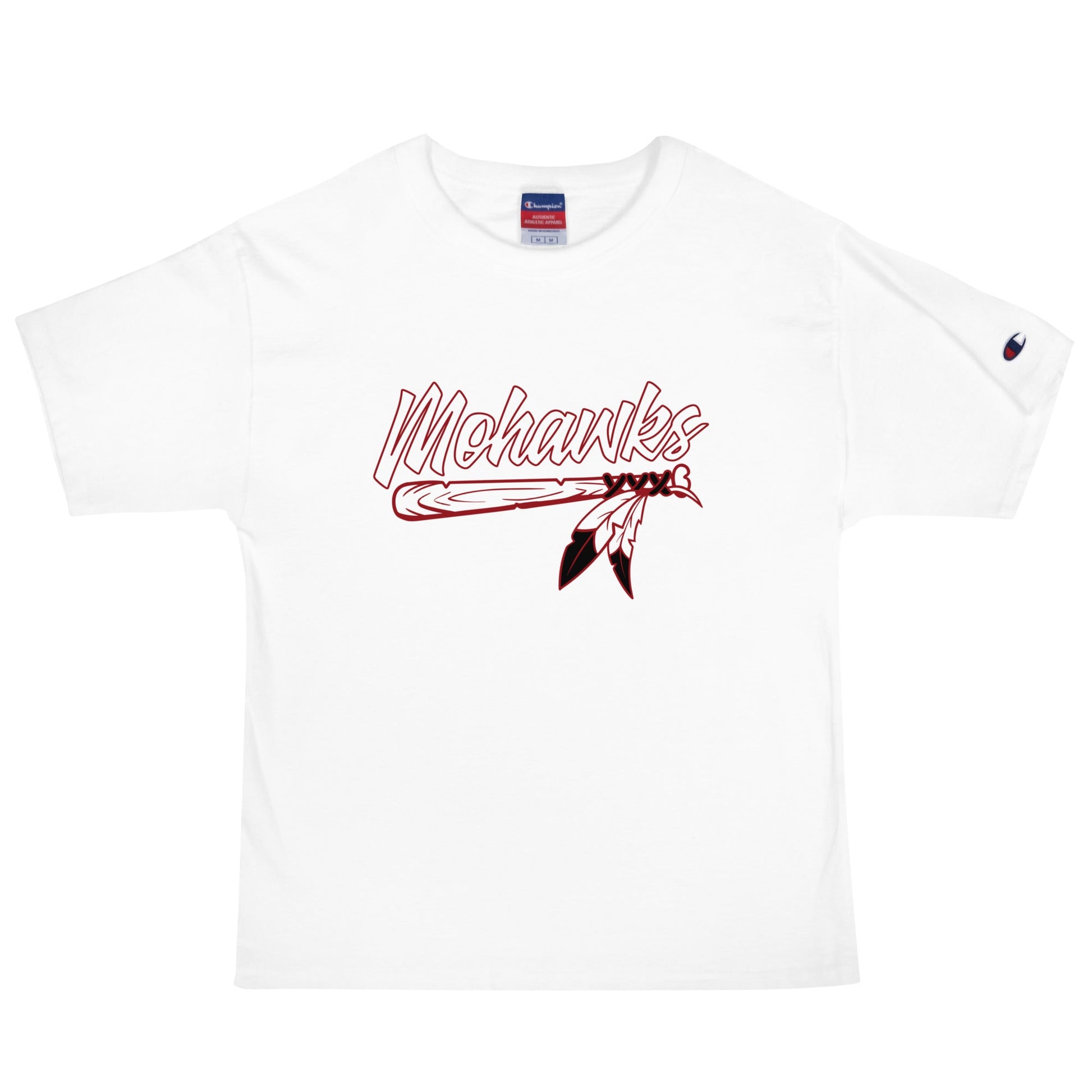 Signature | Champion T-Shirt | Mohawks | Victory Feather Logo