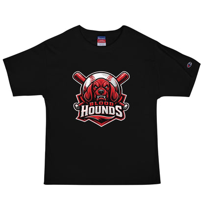 Signature | Champion T-Shirt | Mountain House Bloodhounds | Blood Hounds Logo