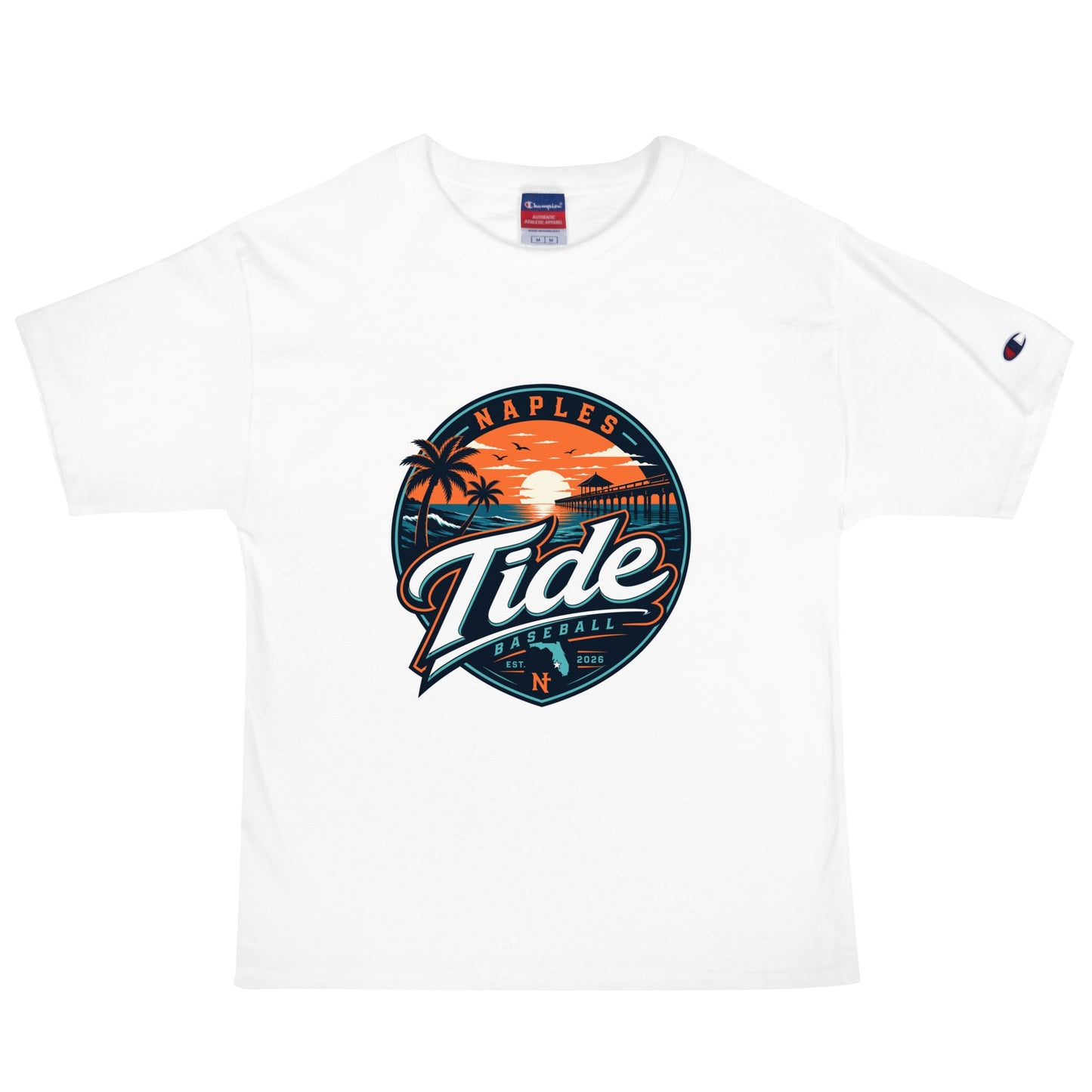 Signature | Champion T-Shirt | Naples Tide | Enblem Logo