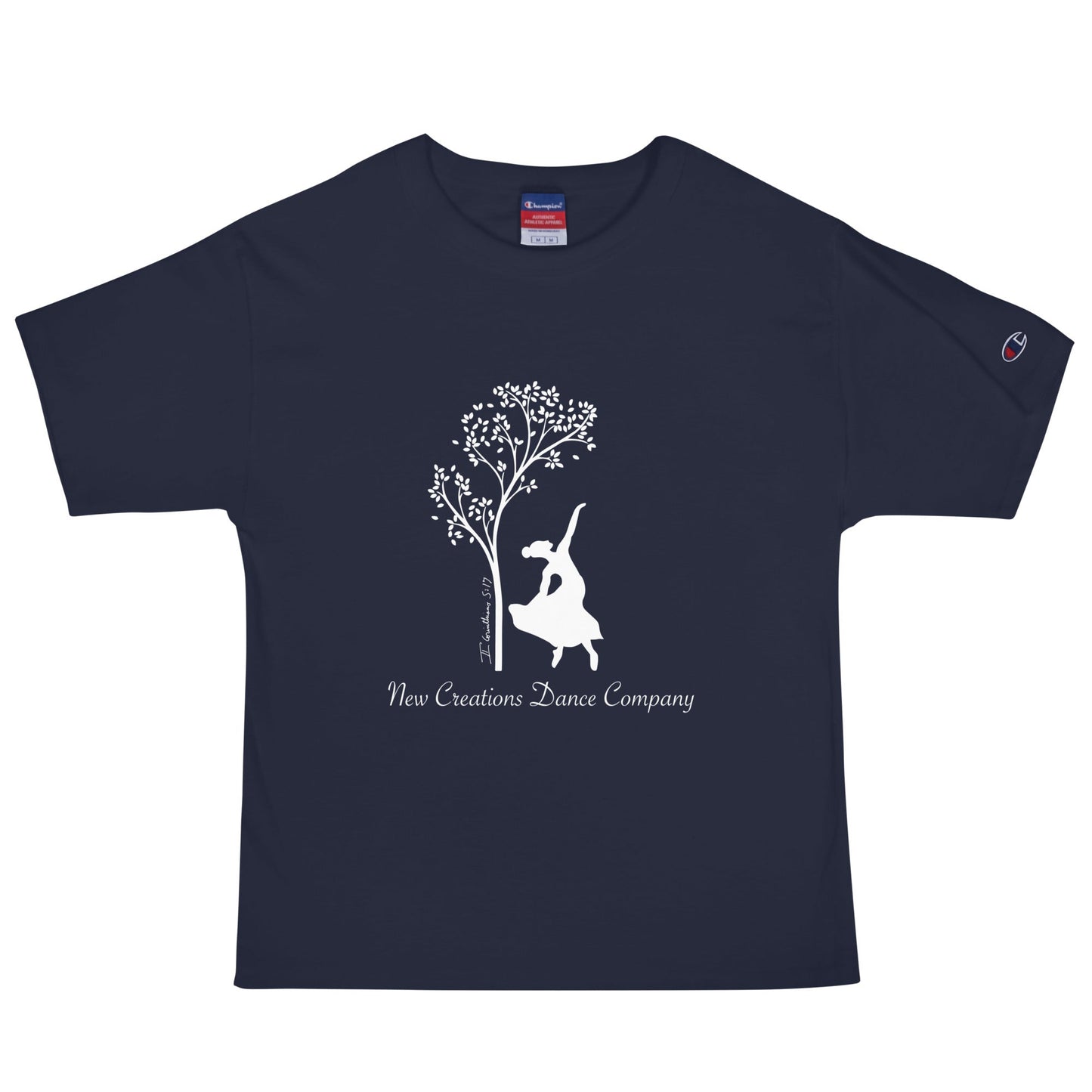 Signature | Champion T-Shirt | New Creations Dance Company | Alt Logo