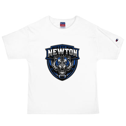 Signature | Champion T-Shirt | Newton Youth football league | Shield Logo