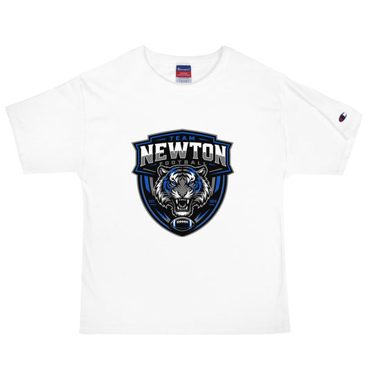 Signature | Champion T-Shirt | Newton Youth football league | Shield Logo