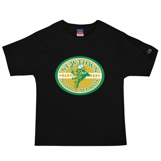 Signature | Champion T-Shirt | Newtown Minor Lacrosse | Emblem Logo