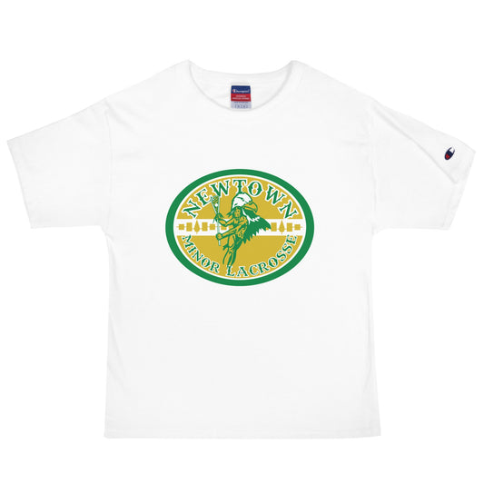 Signature | Champion T-Shirt | Newtown Minor Lacrosse | Emblem Logo