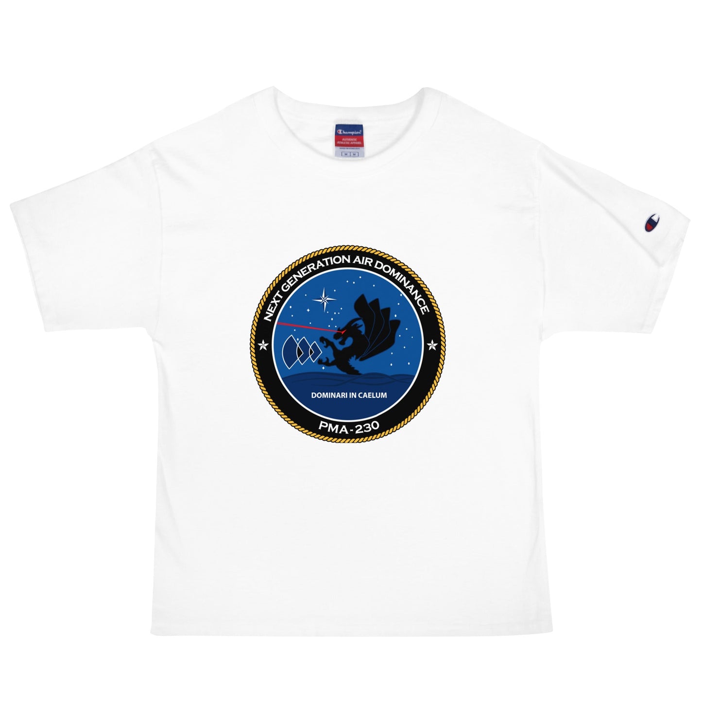 Signature | Champion T-Shirt | Next Generation Air Dominance | Badge Logo