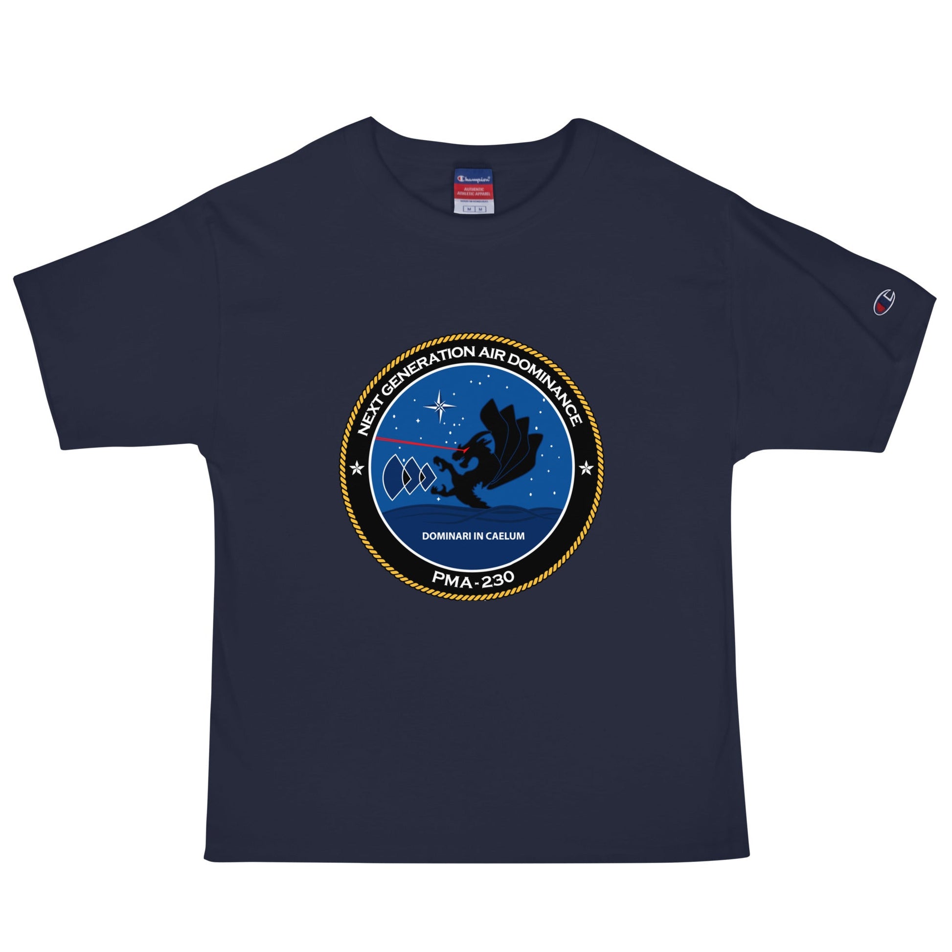 Signature | Champion T-Shirt | Next Generation Air Dominance | Badge Logo