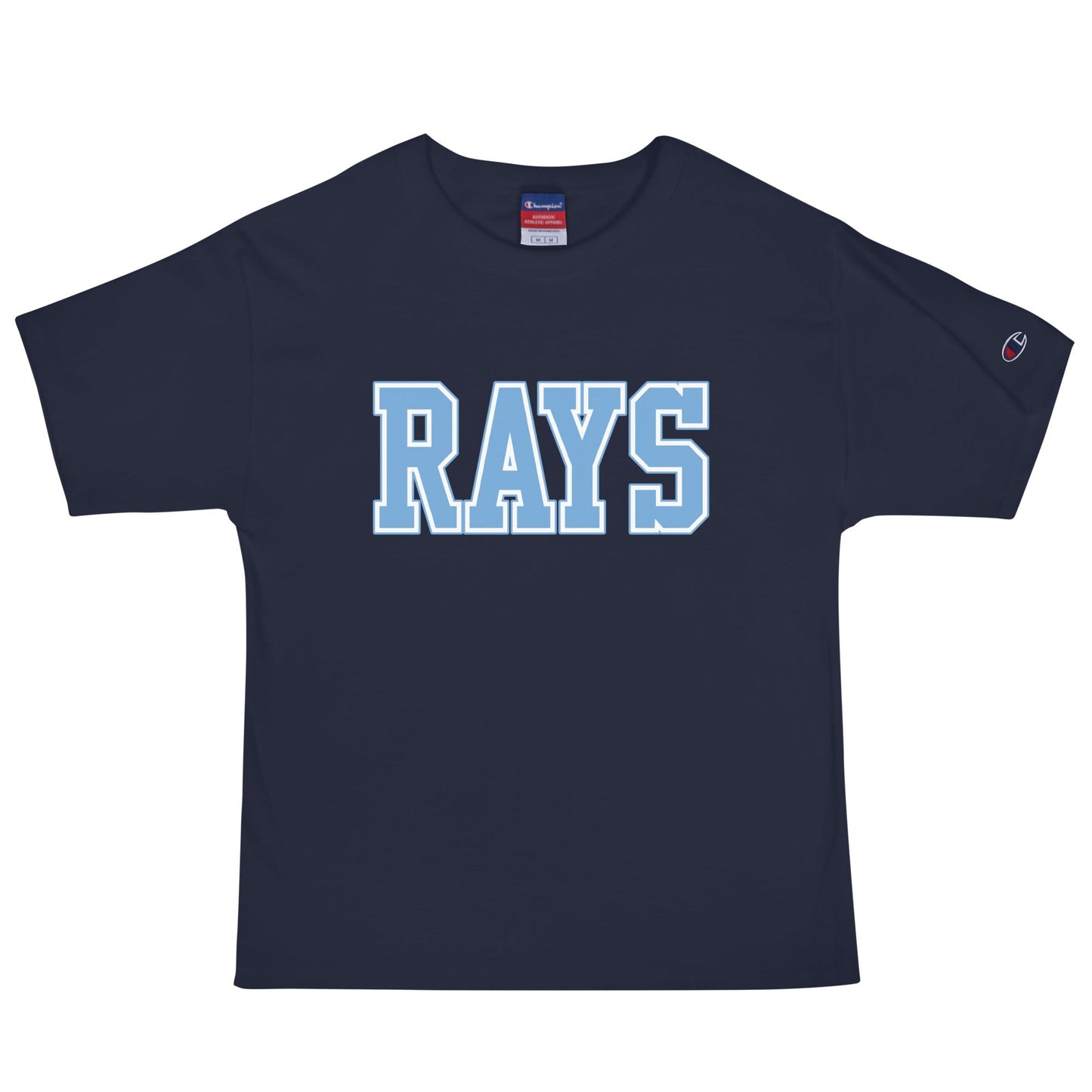 Signature | Champion T-Shirt | Next Level Rays | Block Logo