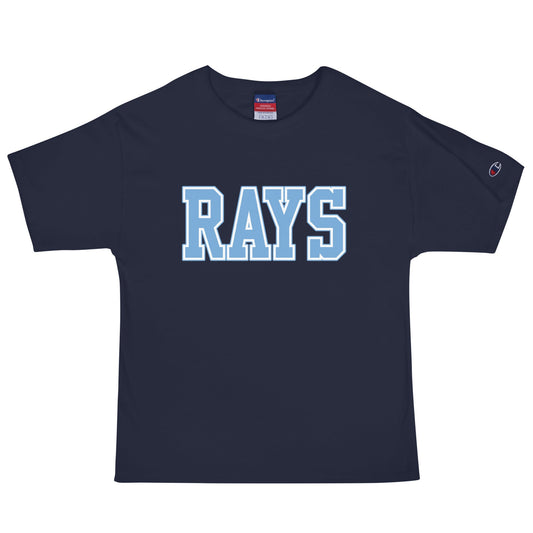 Signature | Champion T-Shirt | Next Level Rays | Block Logo